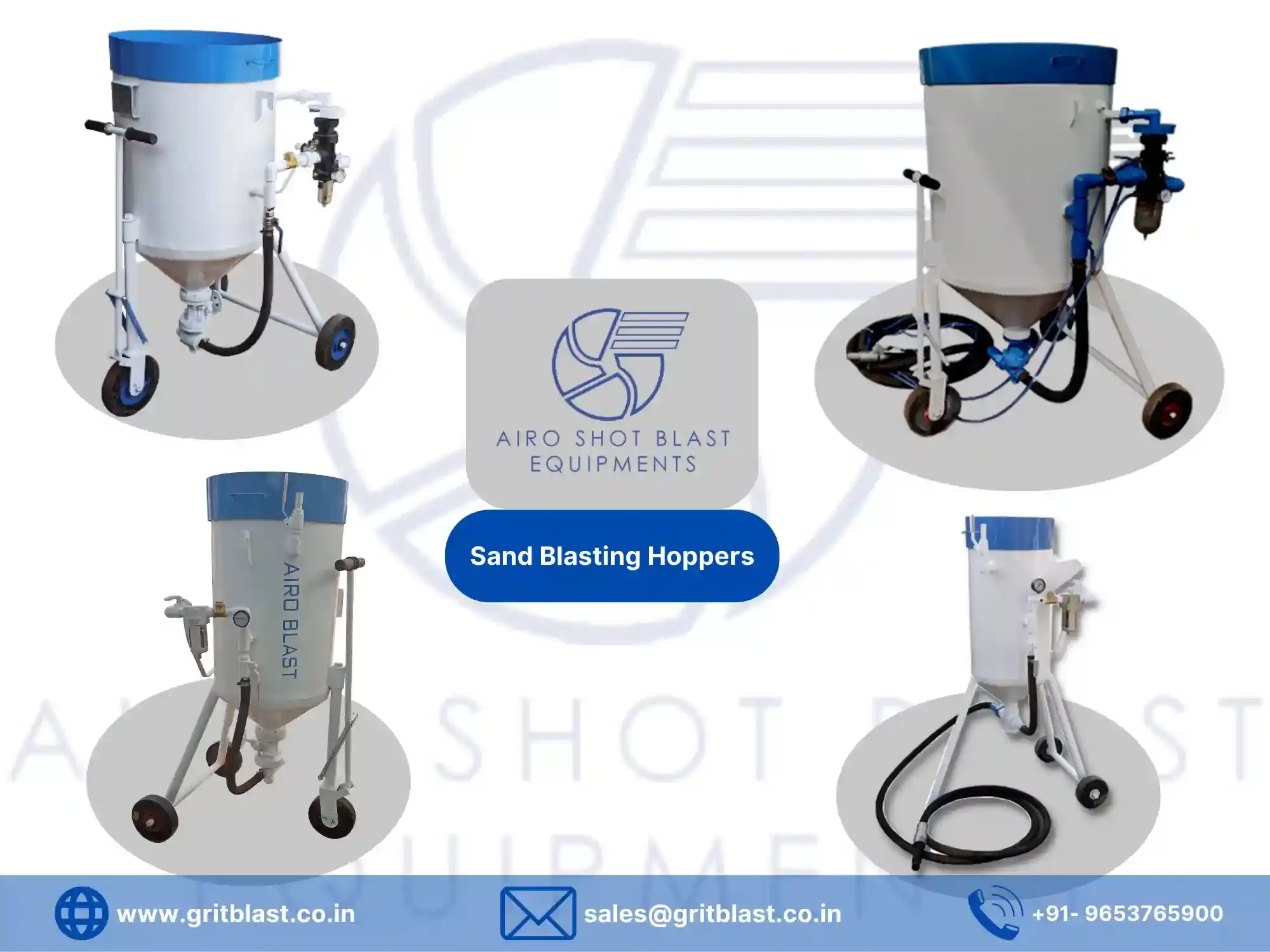 Sand blasting Hopper