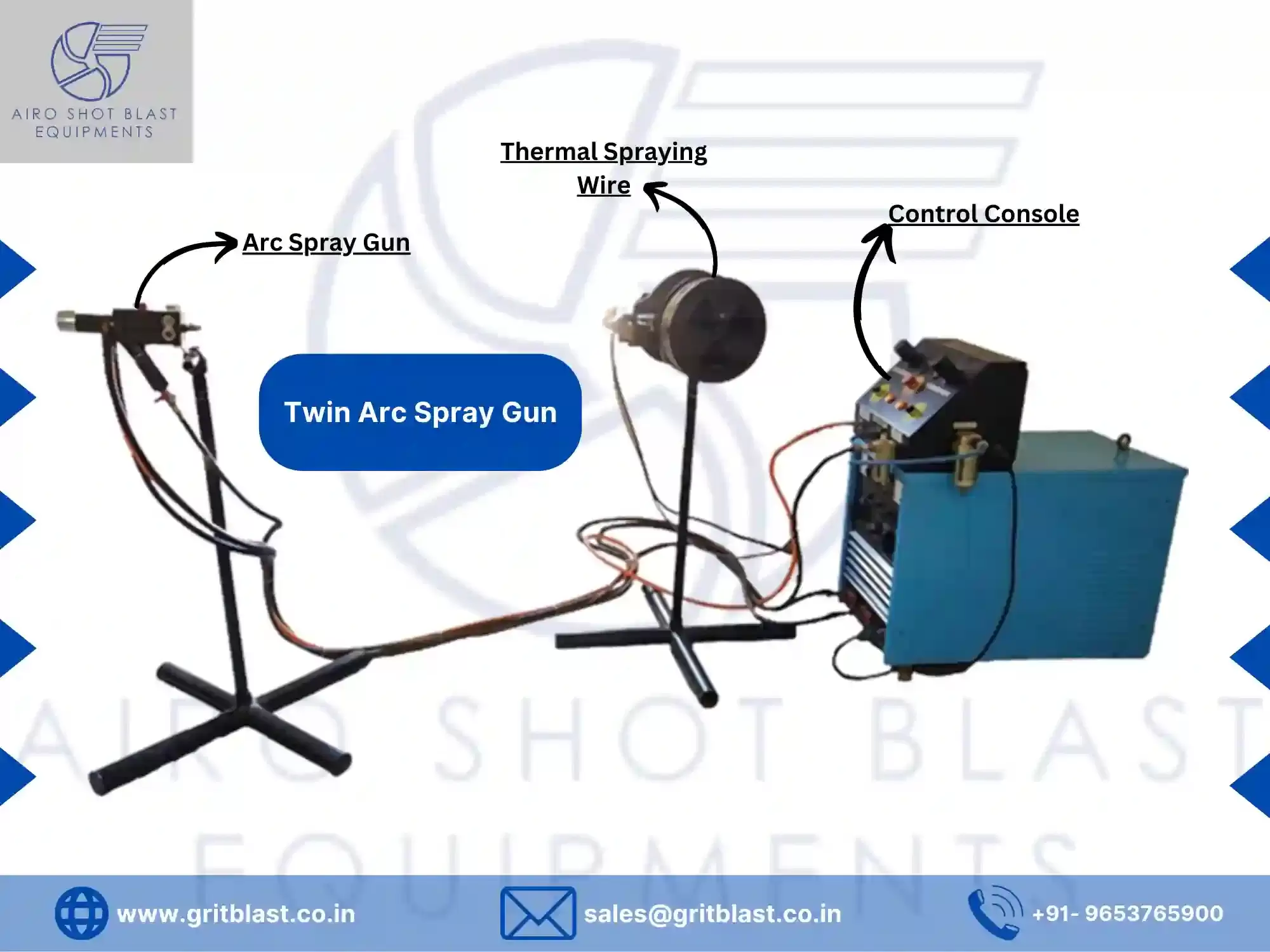 Twin Arc Spray Gun