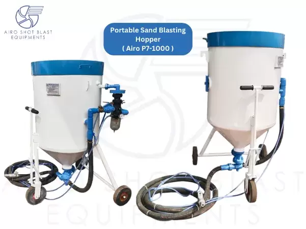 Portable Sand Blasting Hopper Airo P7 1000