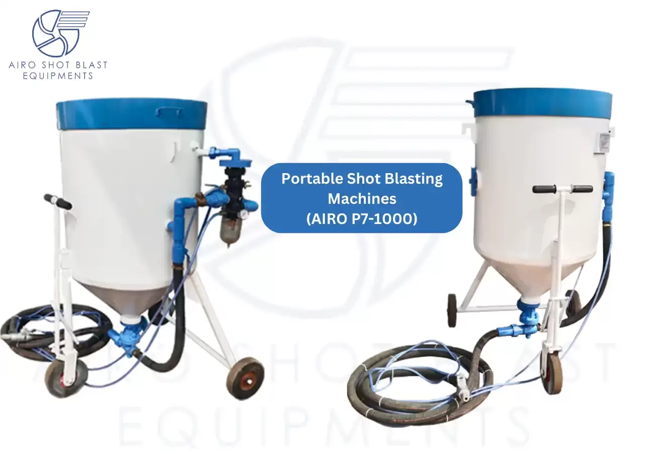 Portable Shot Blasting Machine Airo P7 1000