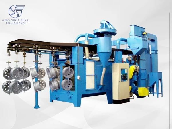 Monorail Hanger Shot Blasting Machine