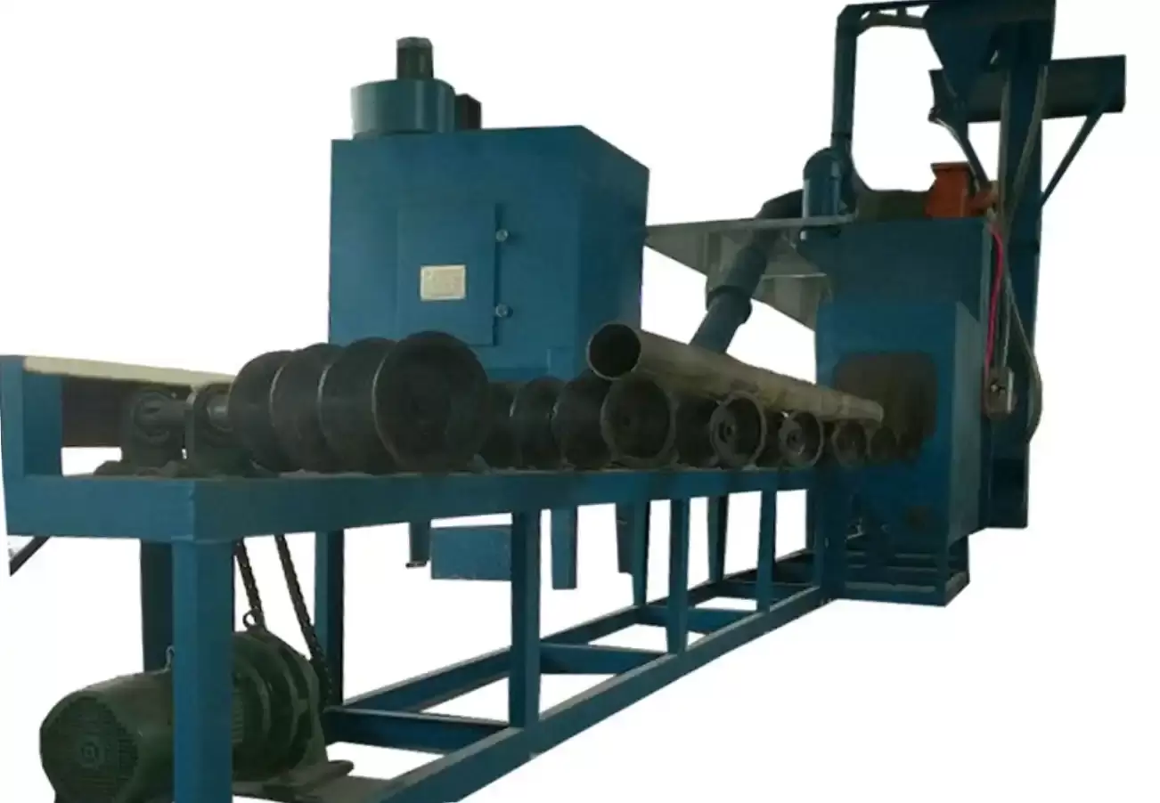 Pipe Cleaning Shot Blasting Machine