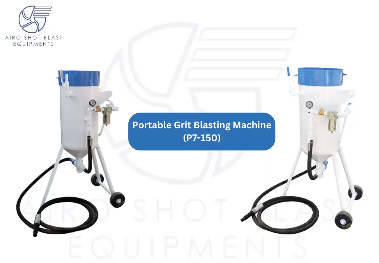Portable grit Blasting machine P7 150